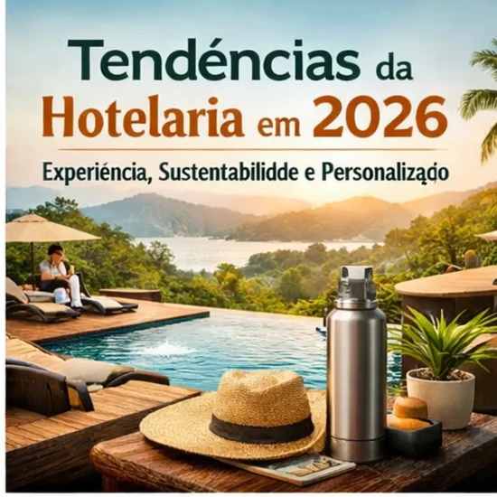 Tendências da Hotelaria em 2026: Experiência, Sustentabilidade e Personalização Tendências da Hotelaria em 2026: Experiência, Sustentabilidade e Personalização
