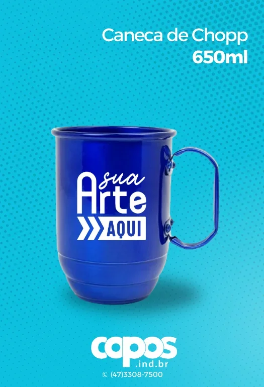 Caneca Alum&iacute;nio