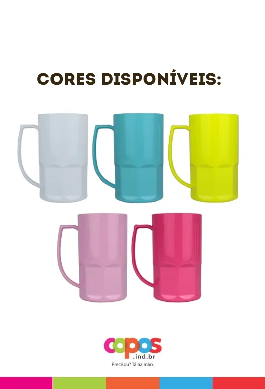 Caneca Polimero 650ml