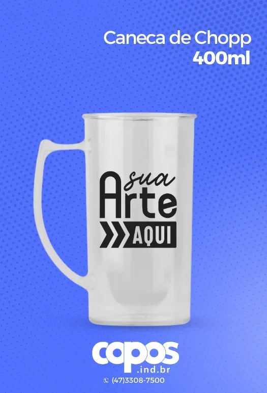 Caneca Chopp 400ml